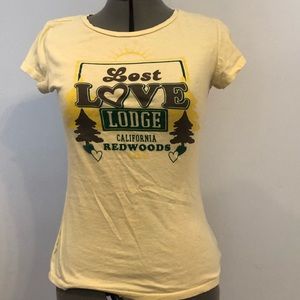 Maurice’s Yellow Vintage style tee (M)